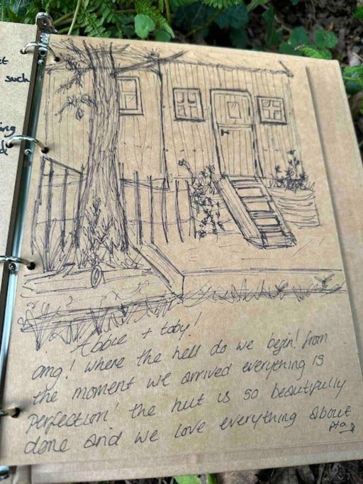 Cornwall Woodland Shepherd'S Hut Deirdres Hut Bodmin Bagian luar foto